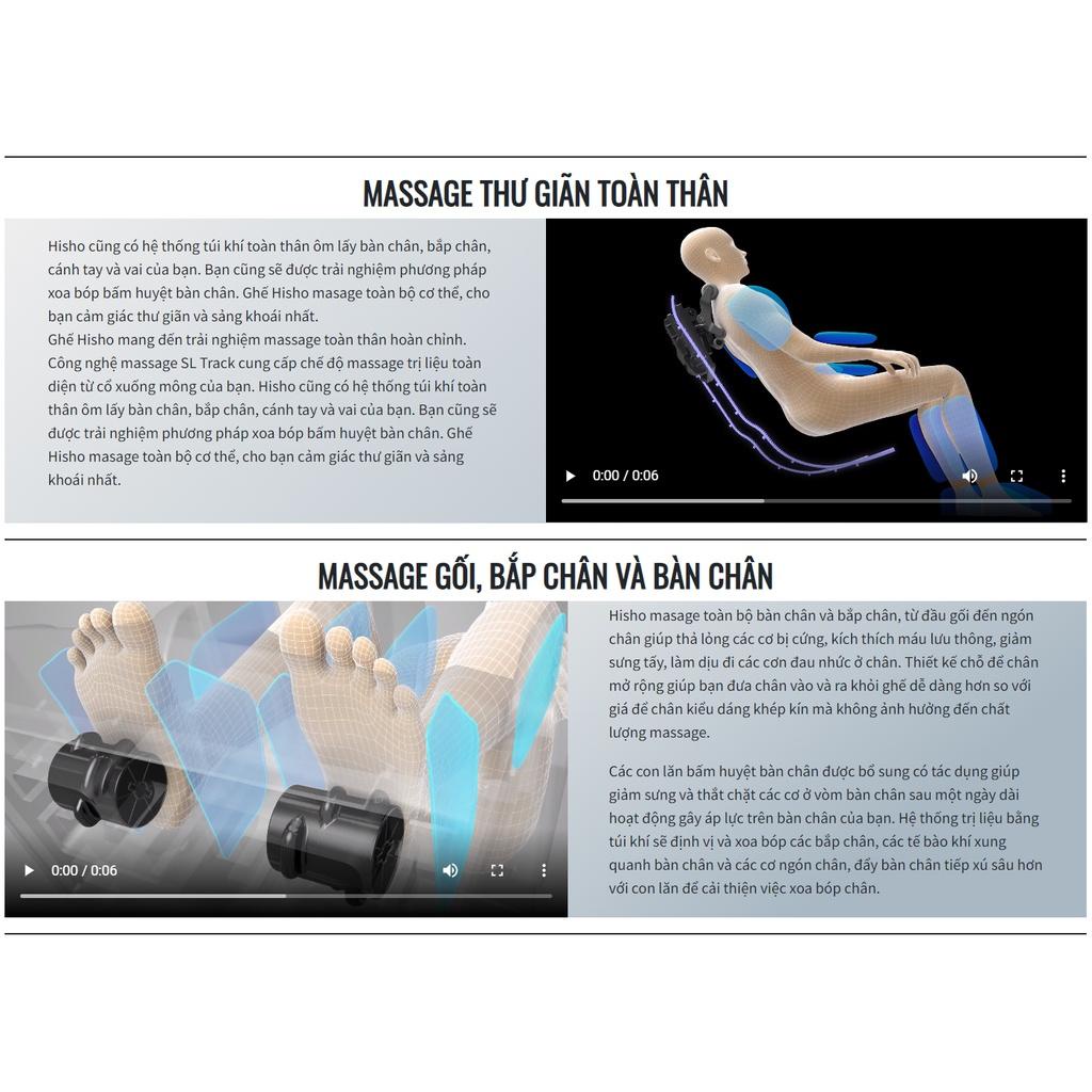 Ghế Massage Toàn Thân Cao Cấp Nhật Bản Synca Hisho MR3000