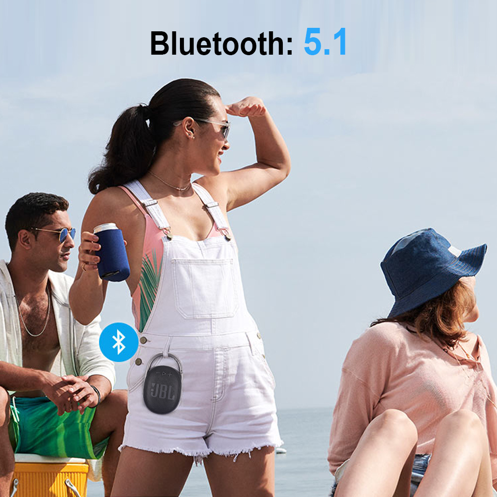 JBL Clip 4 Bluetooth Không Dây 5.1 Loa Mini Clip4 Loa Trầm Ngoài Trời Chống Nước IP67 Di Động Có Móc