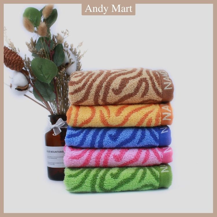 Khăn mặt cao cấp 100% cotton Namdotex 30x50 dày dặn, mềm mại, thấm hút