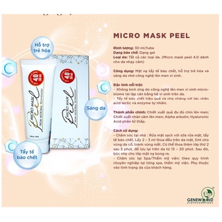 peel da sinh học Micro mask peel