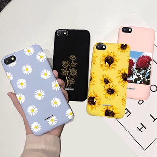Ốp điện thoại mềm họa tiết hoa nhiều màu sắc cho xiaomi redmi 6 6a redmi6 redmi6a 6.45 inch