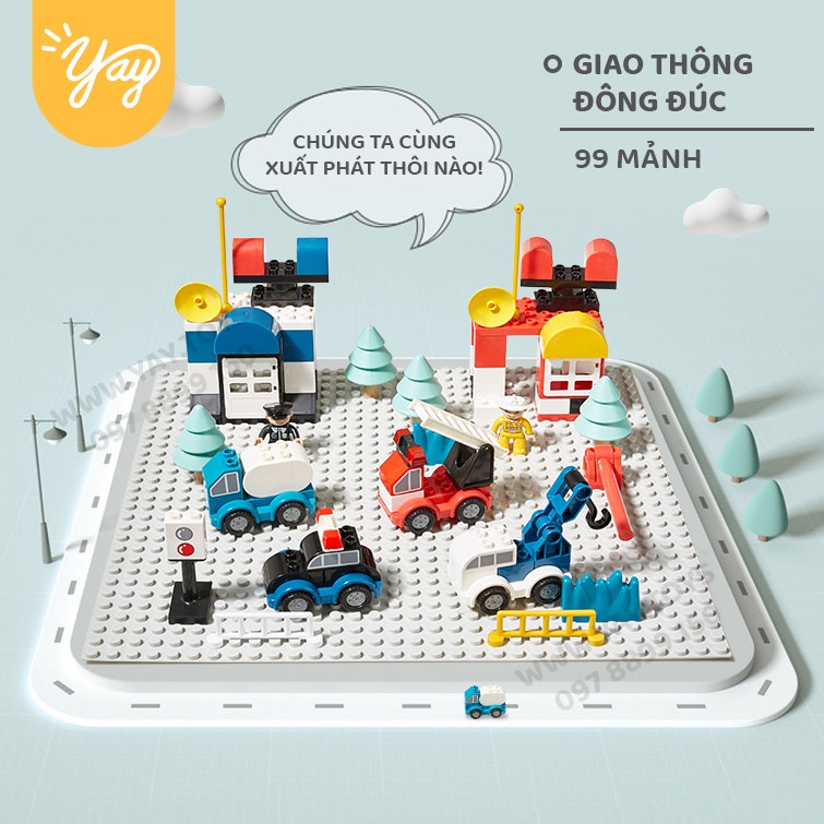 Đồ Chơi Xếp Khối Xây Dựng KUB cho bé từ 2+