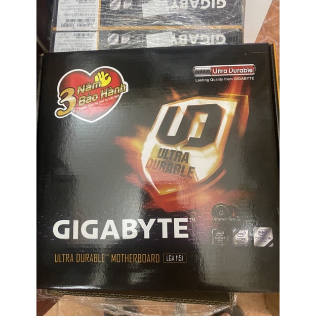 Main Gigabyte H61 D2H New Full Box BH 36 Tháng.