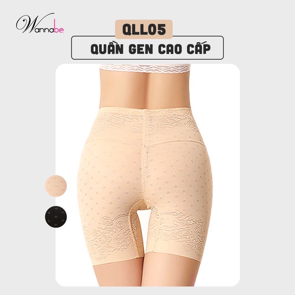 Quần lót gen nữ cao cấp Wannabe QLL05 giúp định hình vòng bụng tái tạo đường cong tạo sự tự tin quyến rũ