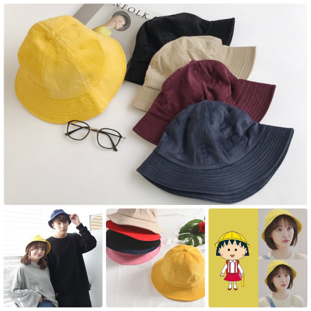 Mũ bucket maruko cute siêu hot