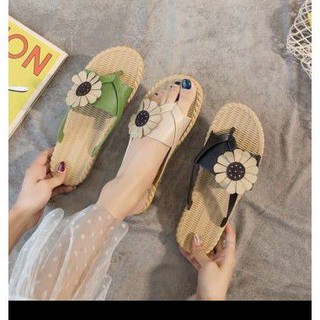 Dép xỏ ngón hoa cúc hoạ mi