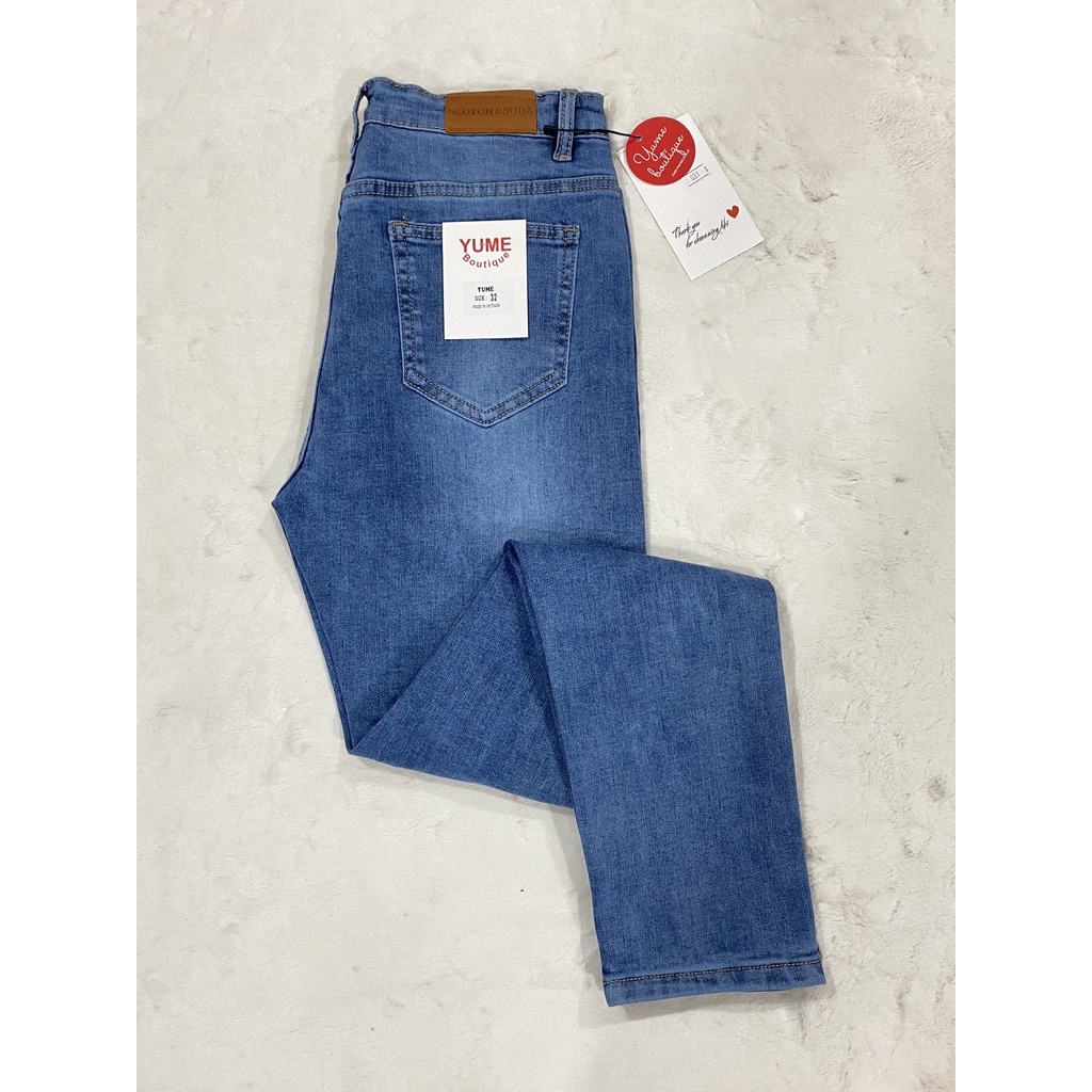 Jeans Nữ Cao cấp, BigSize  FREESHIP khi mua hàng. Vải dày và co giãn.YuMe -MS:042