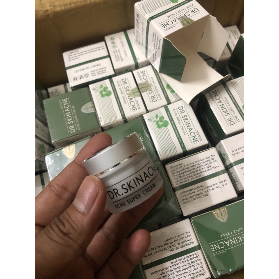 Kem Sạch Mụn Dr.Skinacne - Sạch Mụn Mờ Thâm Se Lỗ Chân Lông Kiềm Dầu Điều Tiết Bã Nhờn Căng Bóng Da