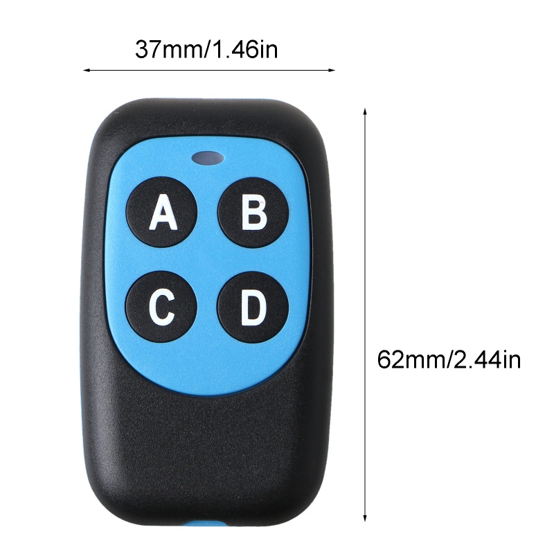 Điều Khiển Từ Xa 433.92MHZ Chuyên Dụng Cho Cổng Cửa Ga-Ra Xe Hơi
