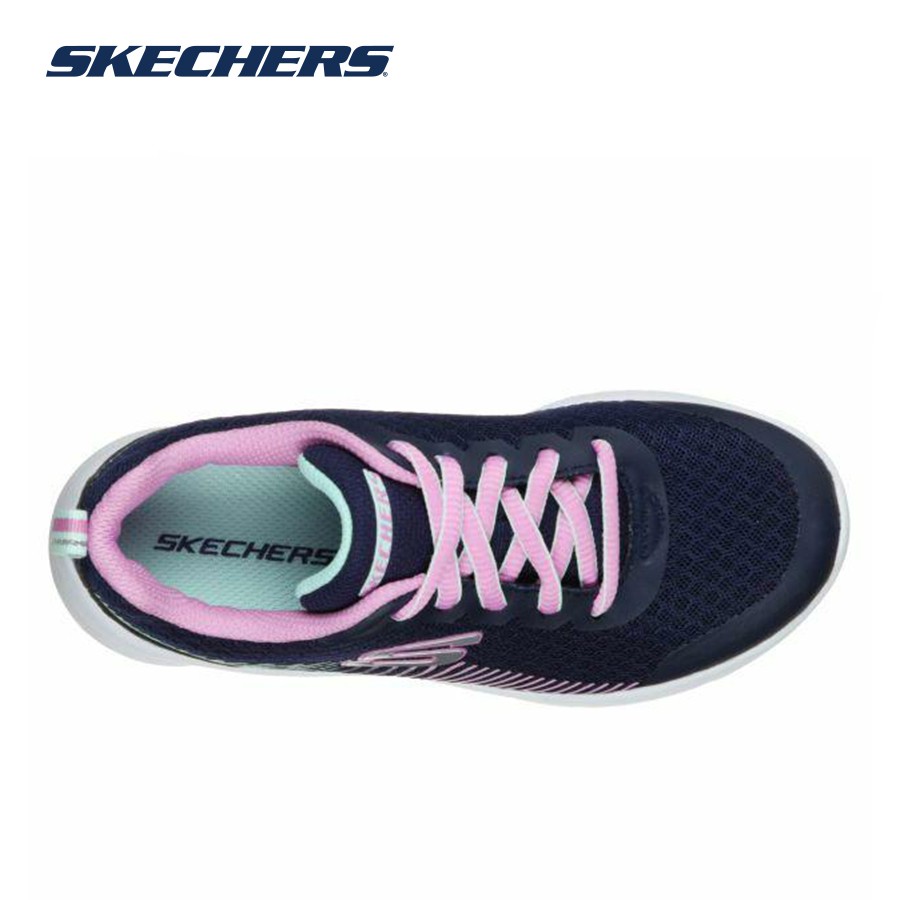 Giày sneaker bé gái SKECHERS Microspec 302126L-NVLV