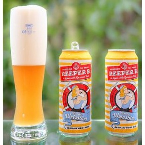 Bia lúa mỳ - REEPER B BLONDES WEISSBIER - Đức - 500ml thùng 24 lon