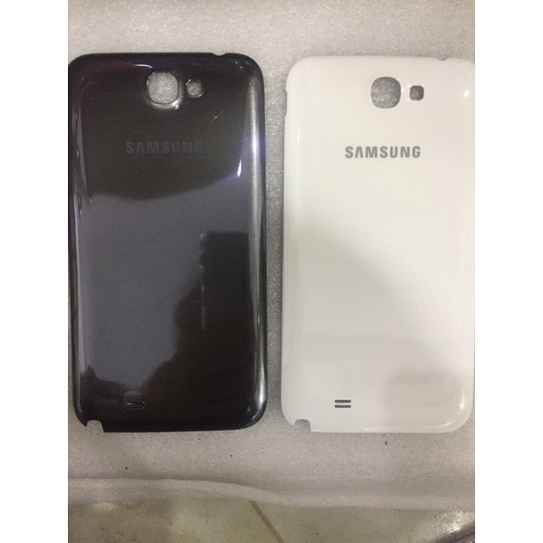 Nắp lưng sam sung galaxy note 2 xịn(trắng, đen)