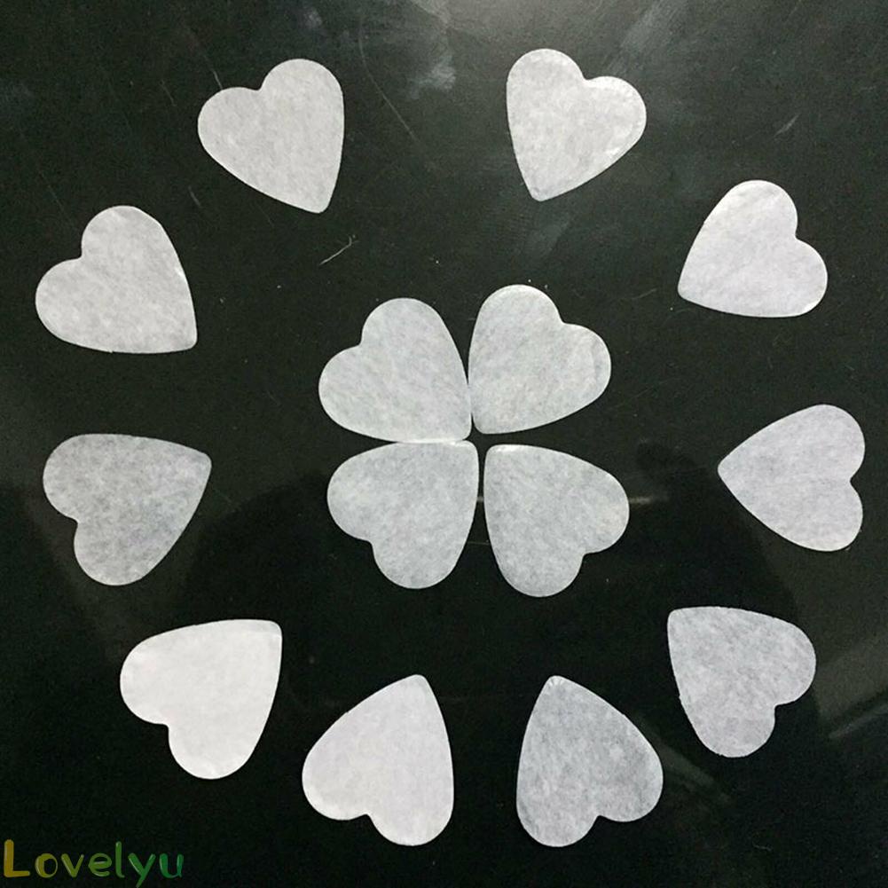 [ FAST SHIPPING ]10000pcs Tissue Paper Biodegradable White Heart Confetti Birthday Party/Wedding