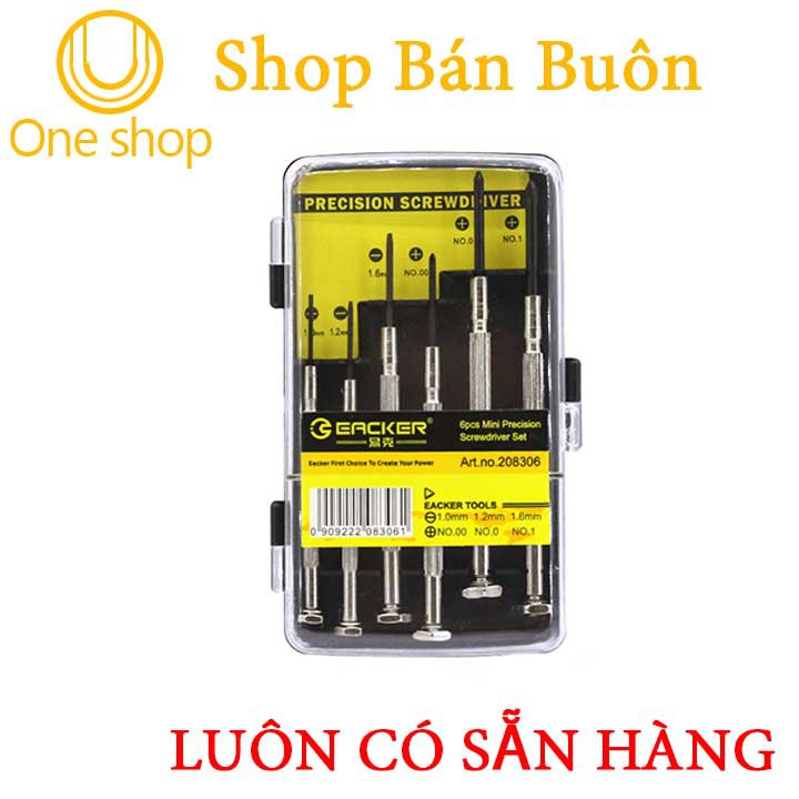 Bộ Tô Vít 6 Thanh EACKER Chất Lượng