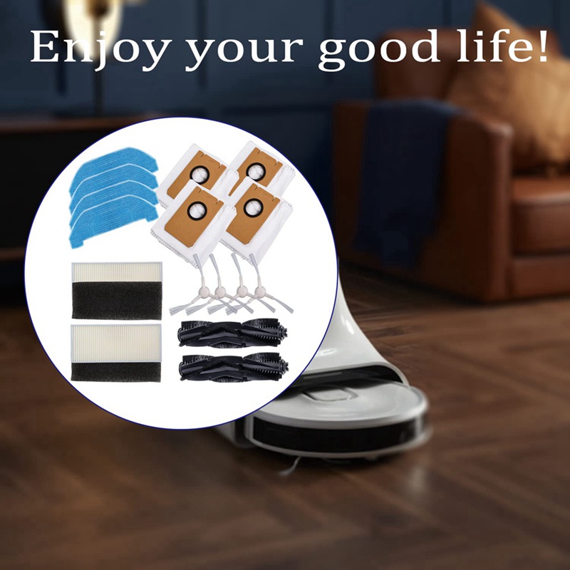 Chổi Lăn + Màng Lọc HEPA Thay Thế Cho Robot Hút Bụi Neabot Q11
