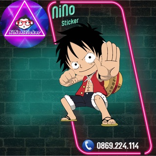 Hình ủi nhiệt - decal - one piece - luffy