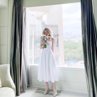 Đầm 2 dây đan chéo lưng
