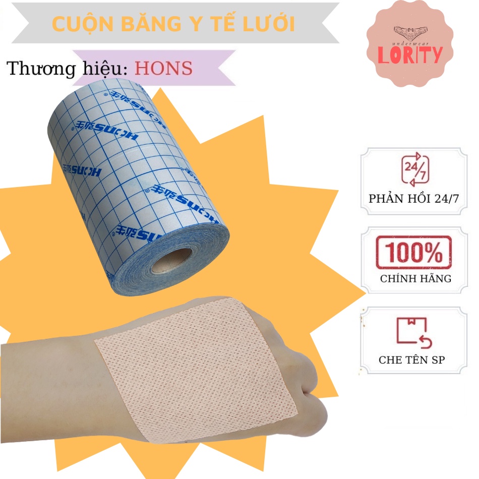 Băng keo vải y tế lưới, keo vải dán ngực, cuộn băng dán ngực cho NỮ, TOMBOY, TRANSGUY, SB