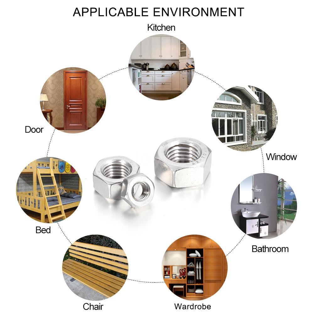 Đai ốc lục giác chất liệu thép không gỉ M20 cao cấp | BigBuy360 - bigbuy360.vn