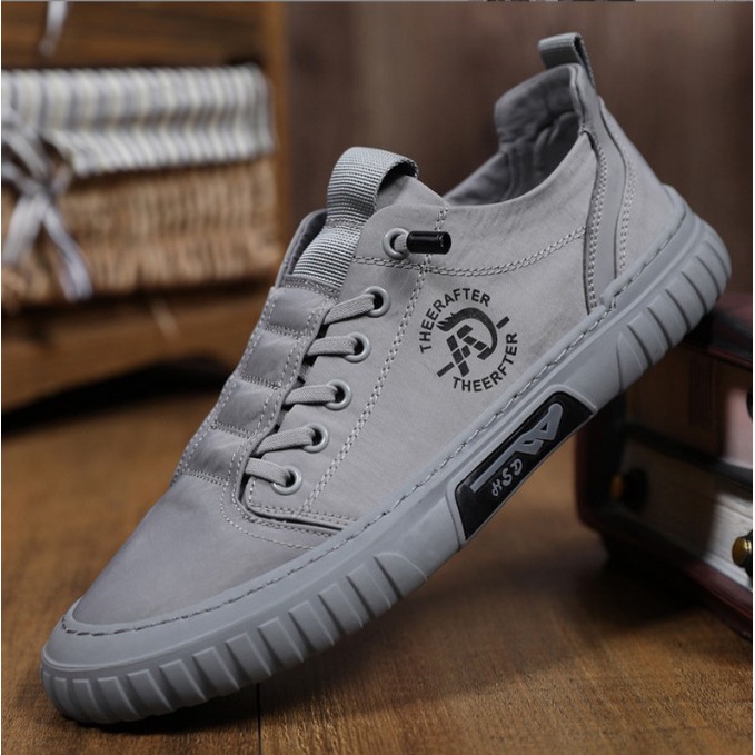 Giày Vải Nam - Giày Lười Vải Nam Kiểu Dáng Đẹp Siêu Nhẹ Êm Chân Dễ Đi AVI - 9198