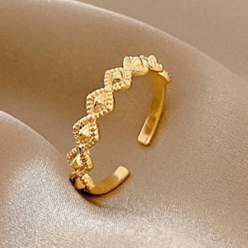 Nhẫn hở nhiều kiểu dáng tùy chọn sang trọng kiểu Hàn Quốc dành cho nữ