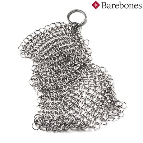 Miếng rửa chảo gang chain mail cleaner Barebones CKW-330