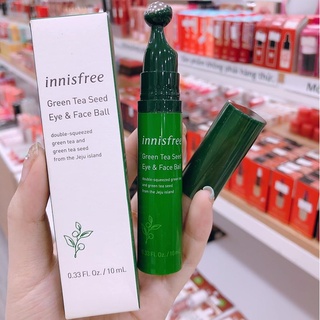 Lăn mắt Innisfree Green Tea Seed Eye & Face Ball 10ml