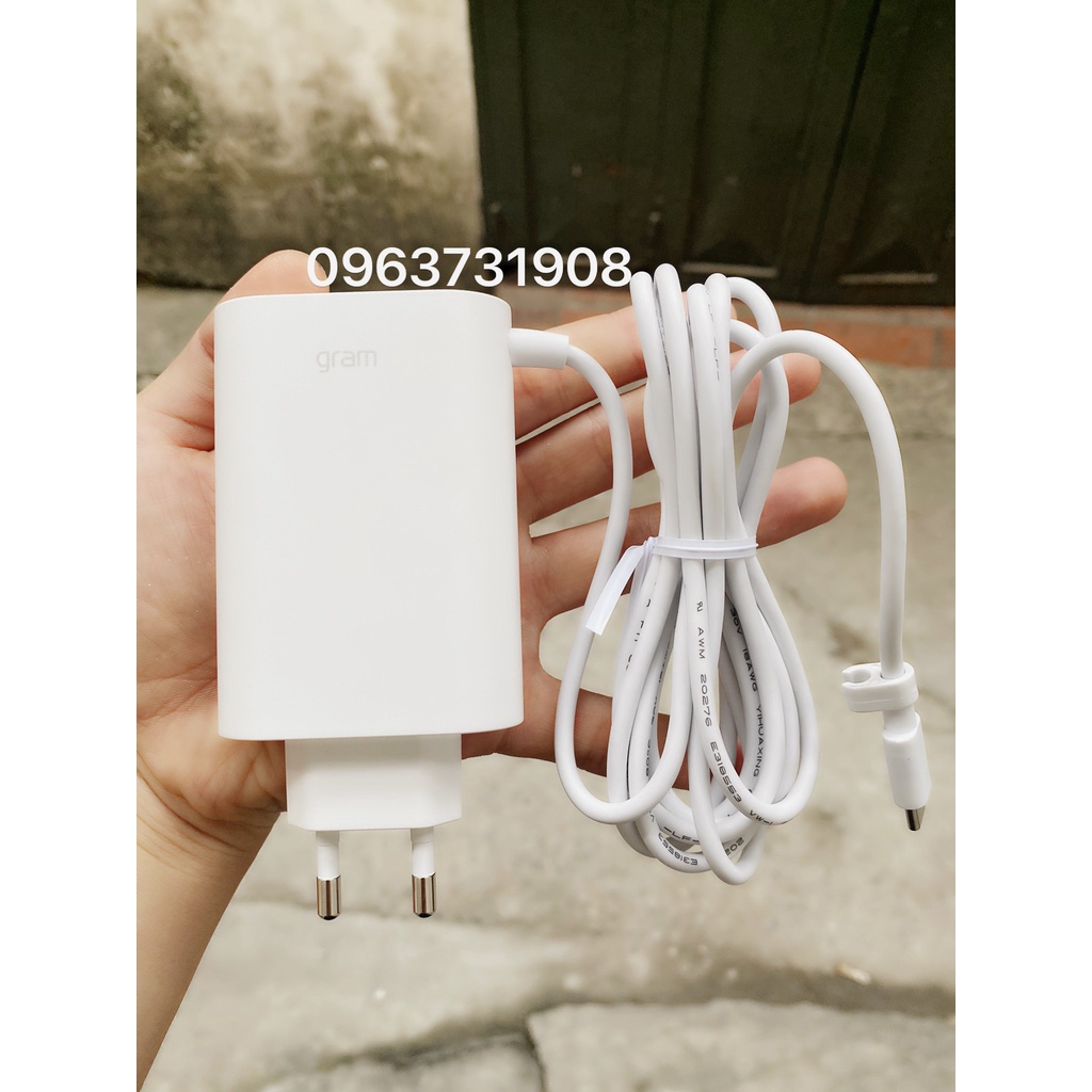 Adapter sạc Laptop LG Gram 2021 17Z90P-G.AH76A5,16Z90P-G.AH75A5 zin bóc máy