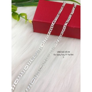 Dây chuyền bạc cho bé trai