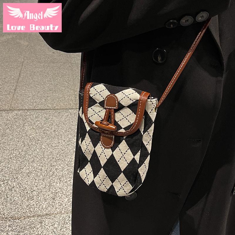 Angel~ [Hàng Có Sẵn] Túi Nhỏ Đeo Vai Đựng Điện Thoại Phong Cách Nhật Bản 2022 Dễ Phối Đồ Cho Nữ