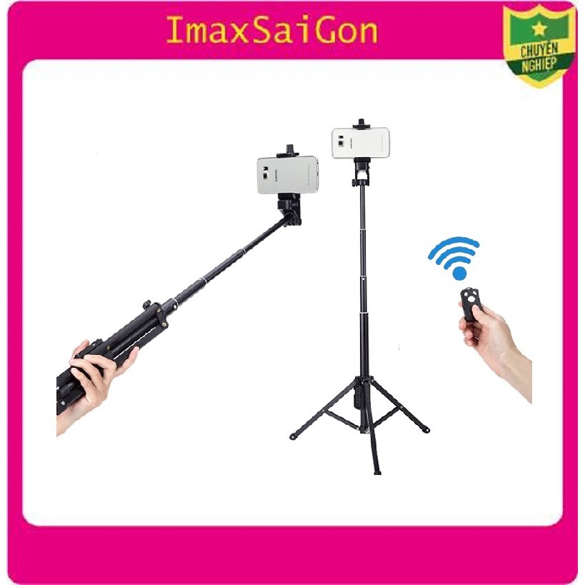 YUNTENG 1688, GẬY TỰ SƯỚNG/ CHÂN MONOPOD YUNTENG 1688, DÙNG CHO GOPRO, MÁY QUAY, ĐIỆN THOẠI, MÁY ẢNH...