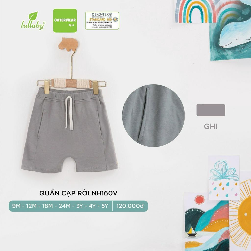 Quần short cạp rời Lullaby dành cho bé trai bé gái