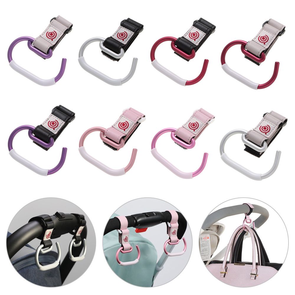 Móc treo đồ gắn xe đẩy em bé bằng hợp kim nhôm chống trượt chất lượng