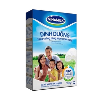Sữa bột Nguyên Kem Vinamilk Dinh Dưỡng - Hộp Giấy 400g