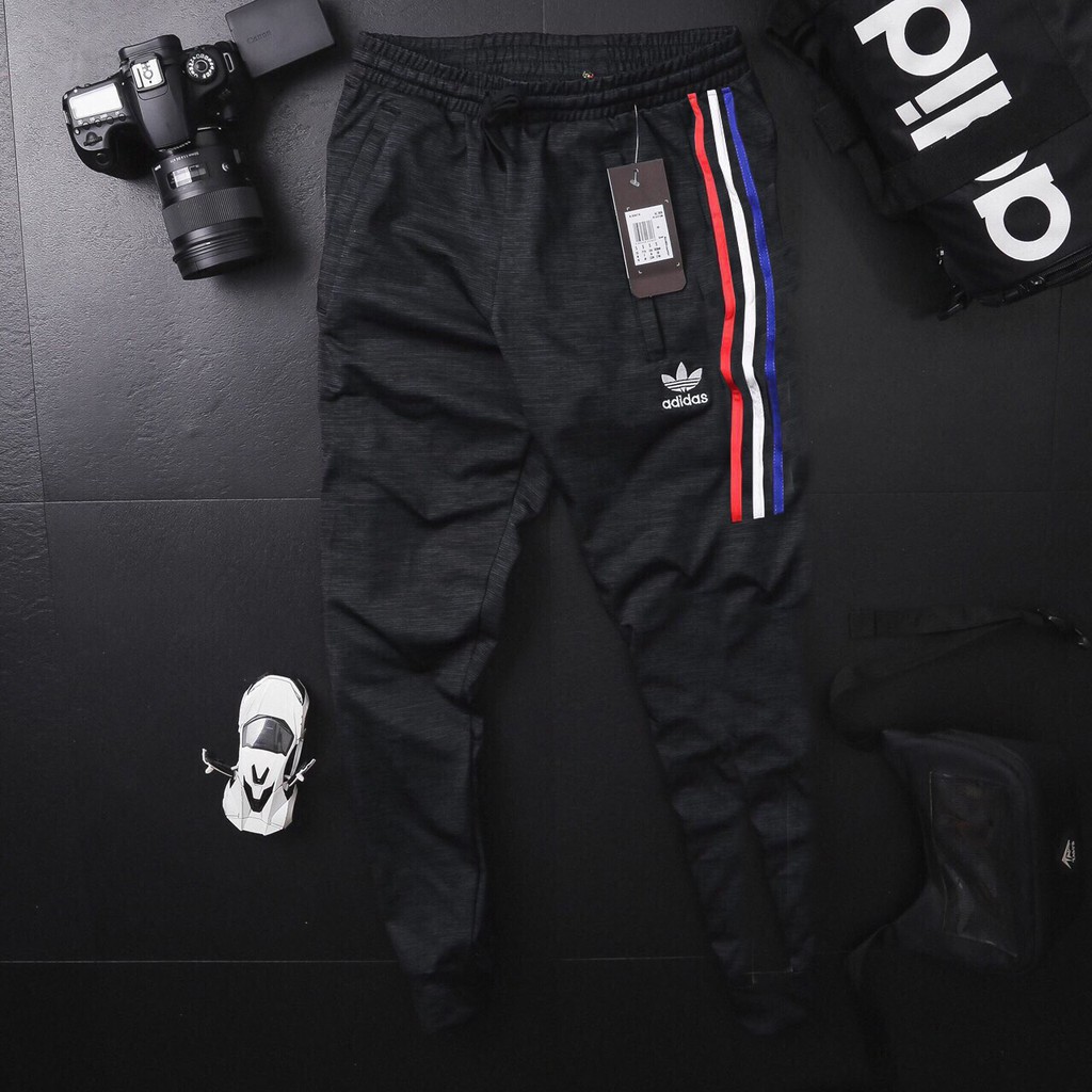 QUẦN JOGGER BA SỌC ỐNG SUÔNG