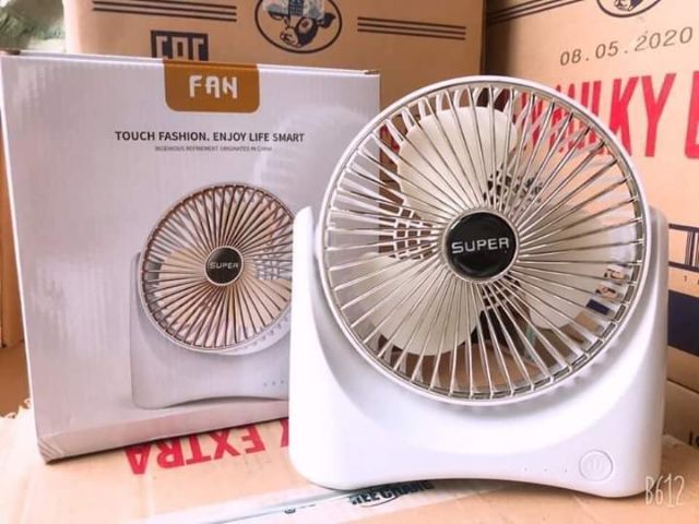 Quạt tích điện mini FAN để bàn | BigBuy360 - bigbuy360.vn