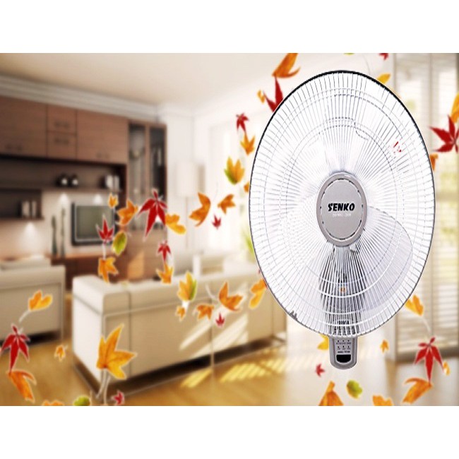 [ELHATOP11 giảm 9% tối đa 1TR5] QUẠT TREO TƯỜNG ĐIỀU KHIỂN REMOTE SENKO TR1683 F20