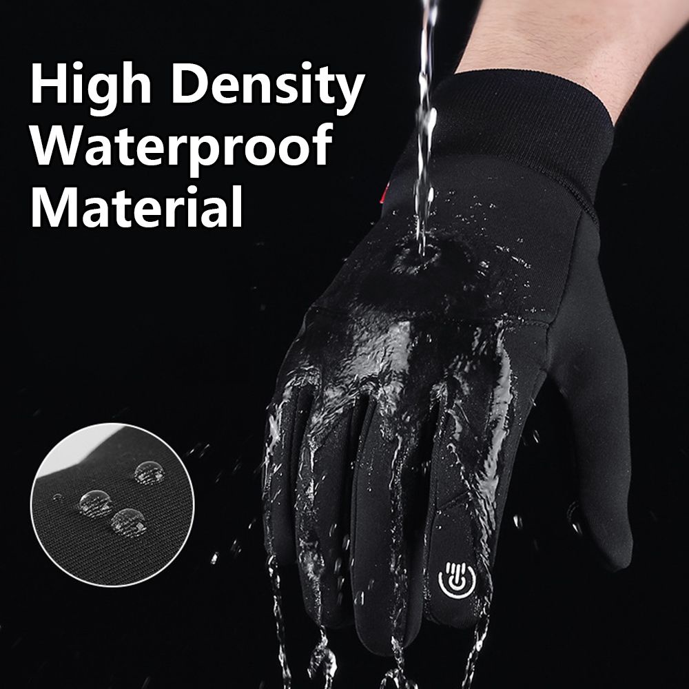 Găng Tay Thể Thao Chống Trượt Chống Nước Cảm Ứng Màn Hình Cảm Ứng Nhiều Màu Sắc