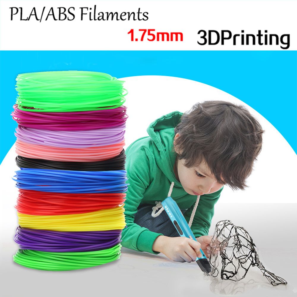 Cuộn Dây Nhựa Abs / Pla 1.75mm In 3d Nhiều Màu Sắc