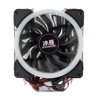 Quạt tản nhiệt SNOWMAN 4PIN LGA775 1151 115x 1 kích thước 12cm và bộ dụng cụ lắp ráp