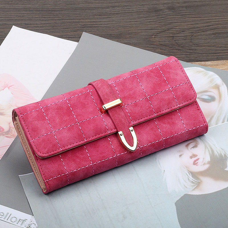 Bóp ví cầm tay nữ mini da đẹp Minisa VN21