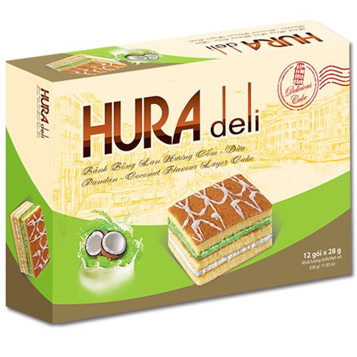 Bánh Hura Deli 336g Bibica