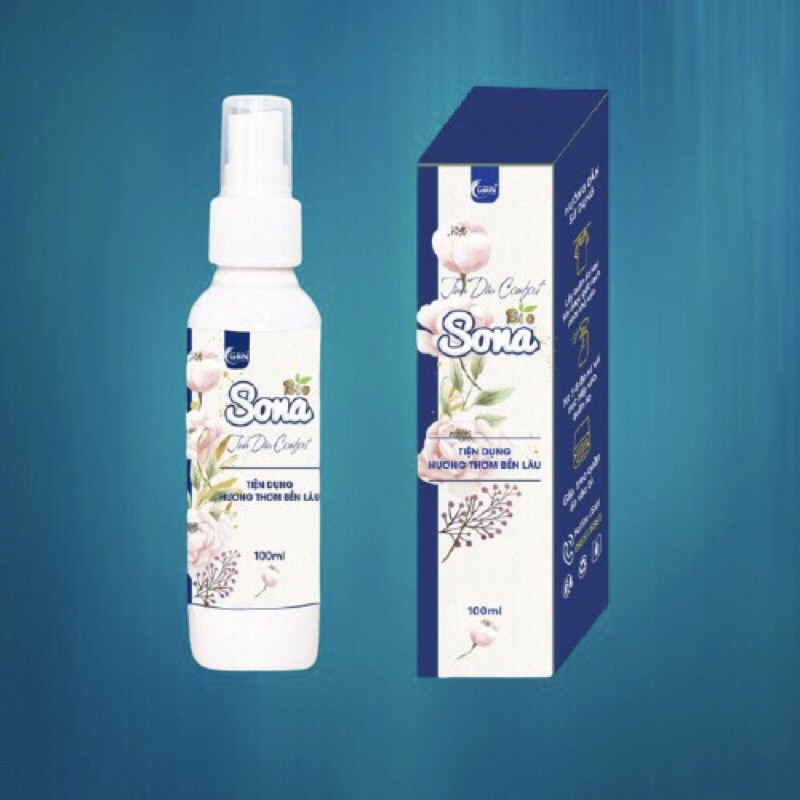 Nước xả vải khô SONA hương ban mai