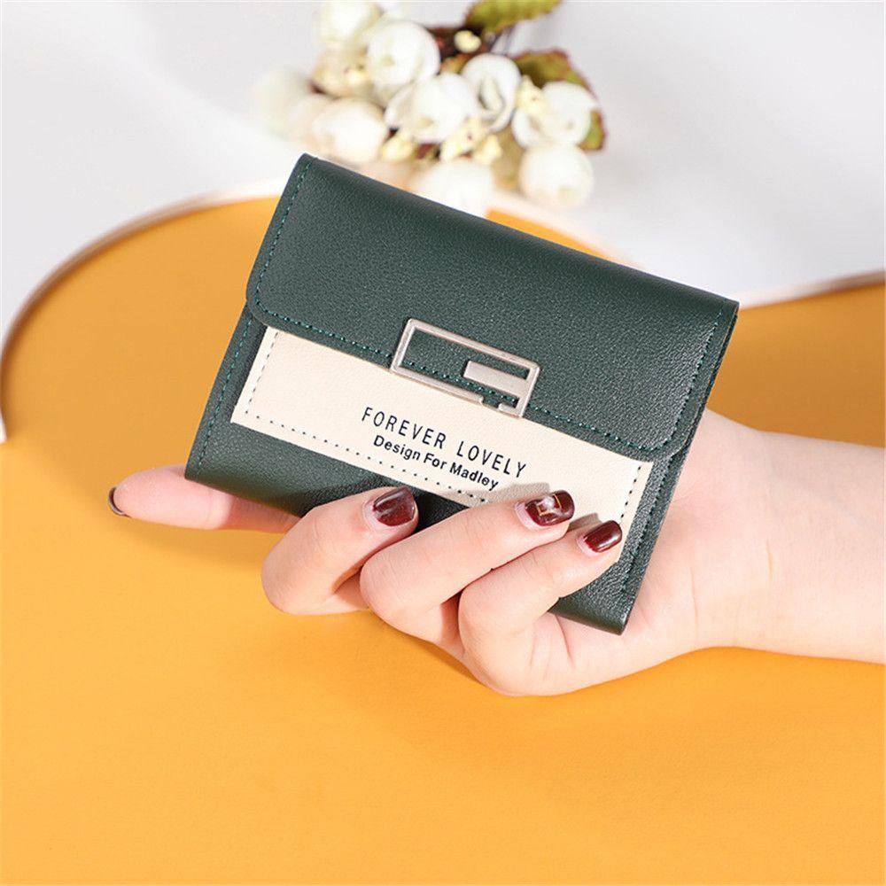 UUMIR Ví Da PU Mini Đựng Tiền Xu Kiểu Dáng Dễ Thương