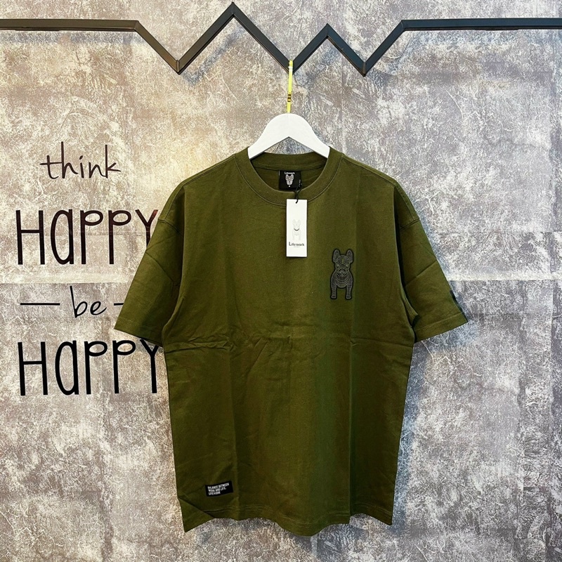 Áo Life Work logo mini basic