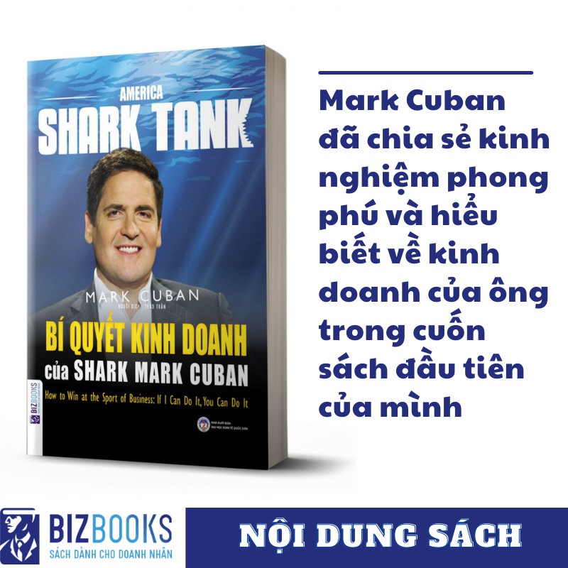 Thế giới doanh nghiệp: [Mã LIFEMALL995 giảm 10% đơn 99K] BIZBOOKS - Sách - AMERICA SHARK TANK - Bí quyết kinh doanh của SHARK MARK CUBAN