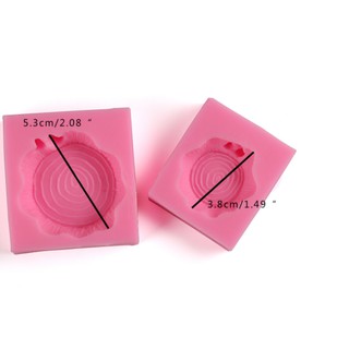 Khuôn Silicone Cặp Gốc Cây Bộ 2 Gốc