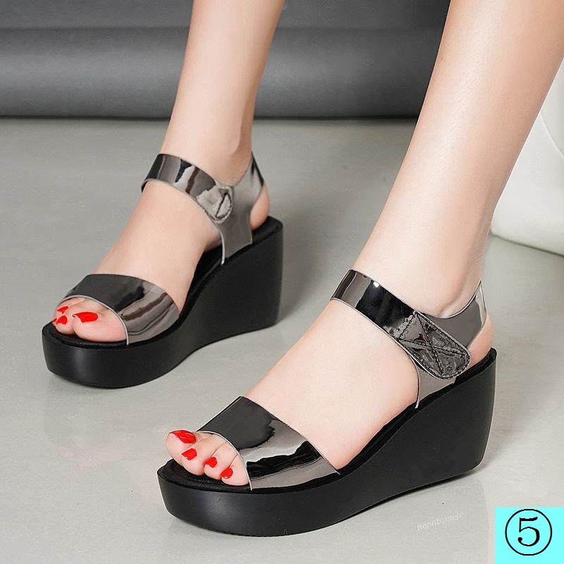 Giày Sandal Philippine Đế Xuồng Dày Chống Thấm Nước Thời Trang Mùa Hè 2022 Cho Nữ