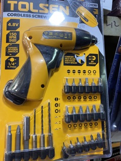 Bộ máy mở ốc vít không dây Tolsen 79011