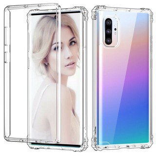 Ốp lưng Samsung Galaxy note 10/note 10 plus chống sốc trong suốt
